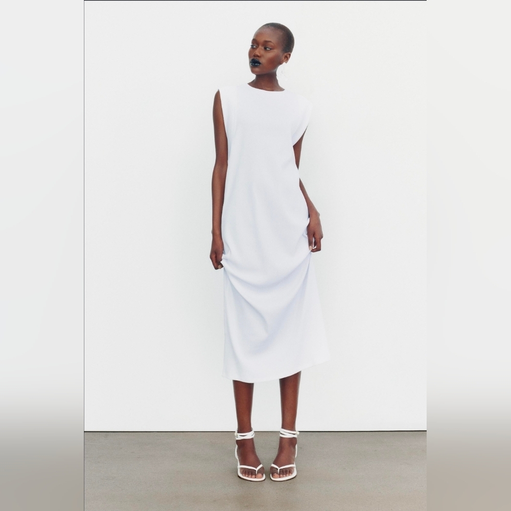 Zara White Tank Top